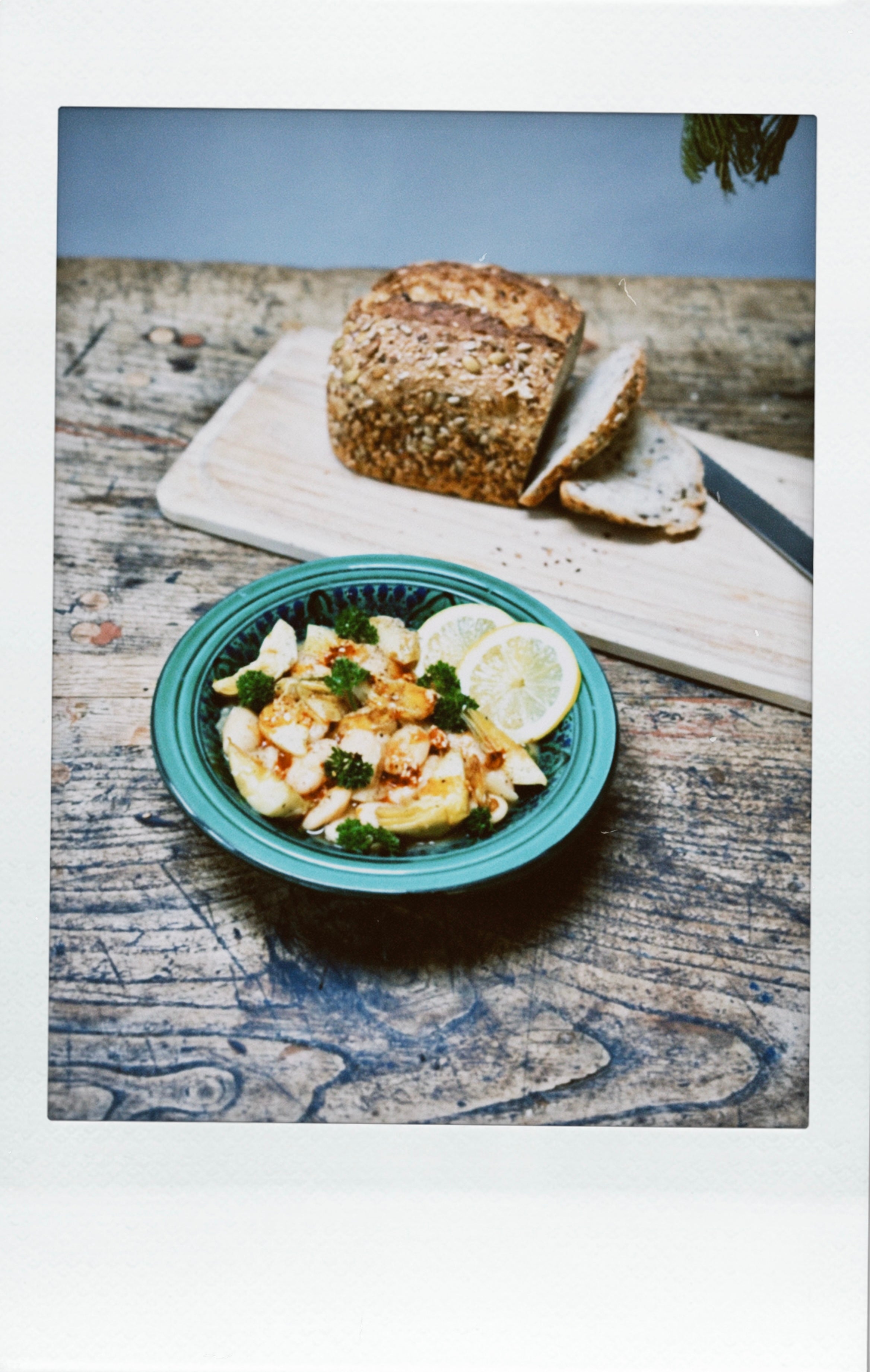 Miso Butter Beans – easy healthy recipe by Honey House, made for lunch in a rush