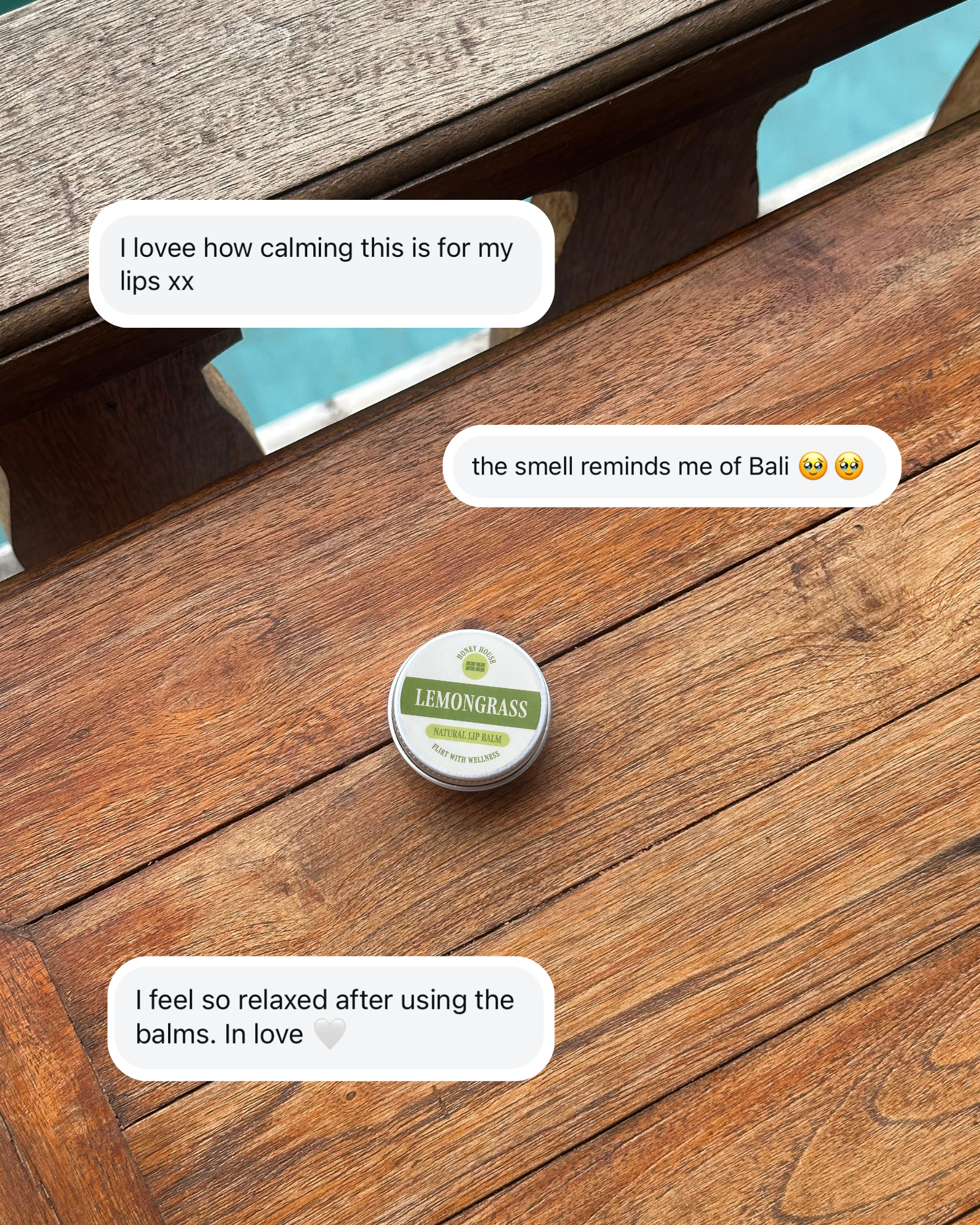 Lemongrass Lip Balm 15g