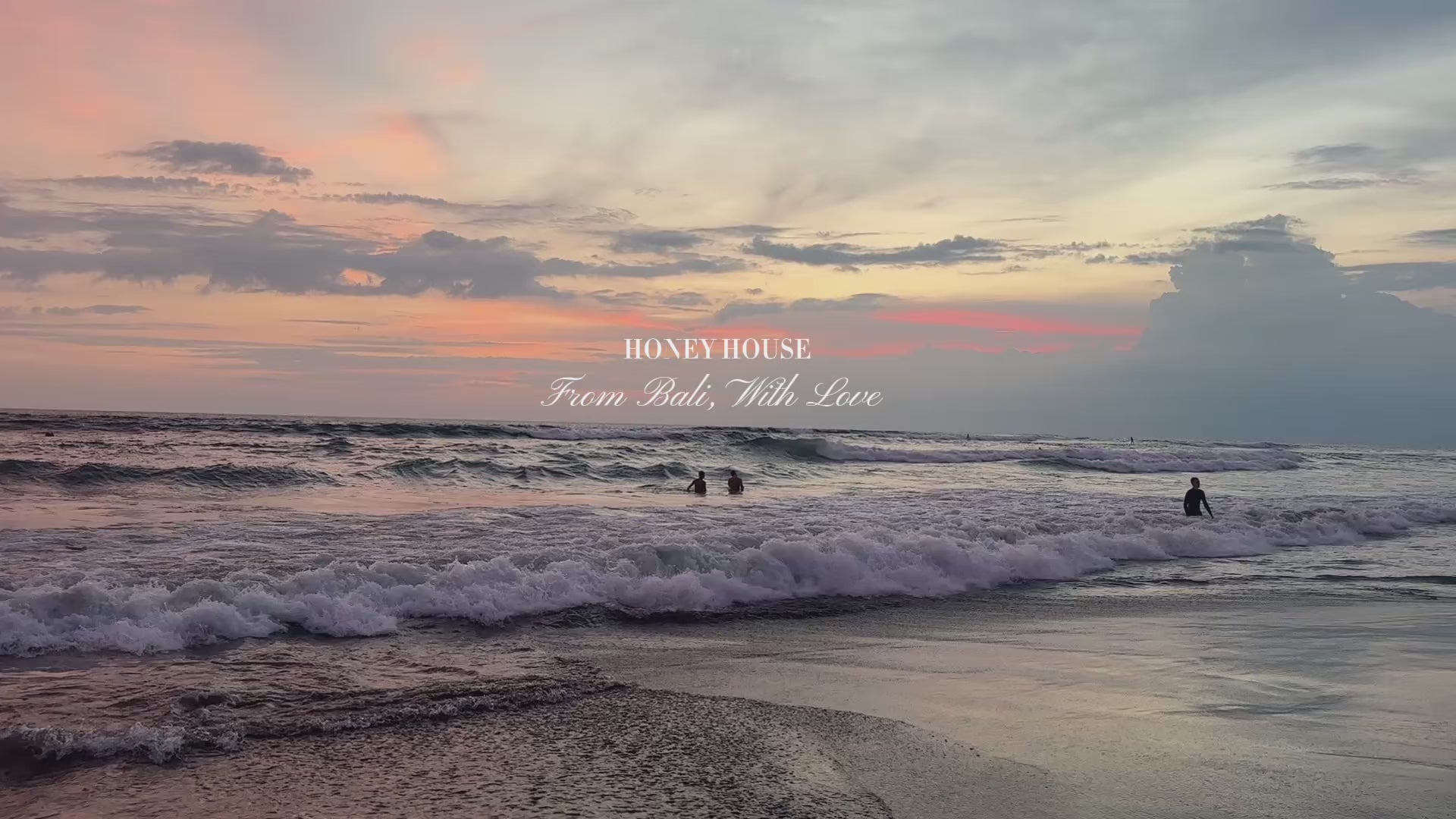 Load video: From Bali With Love – Honey House brand video honouring slow living, handcrafted care, and the island that inspires us